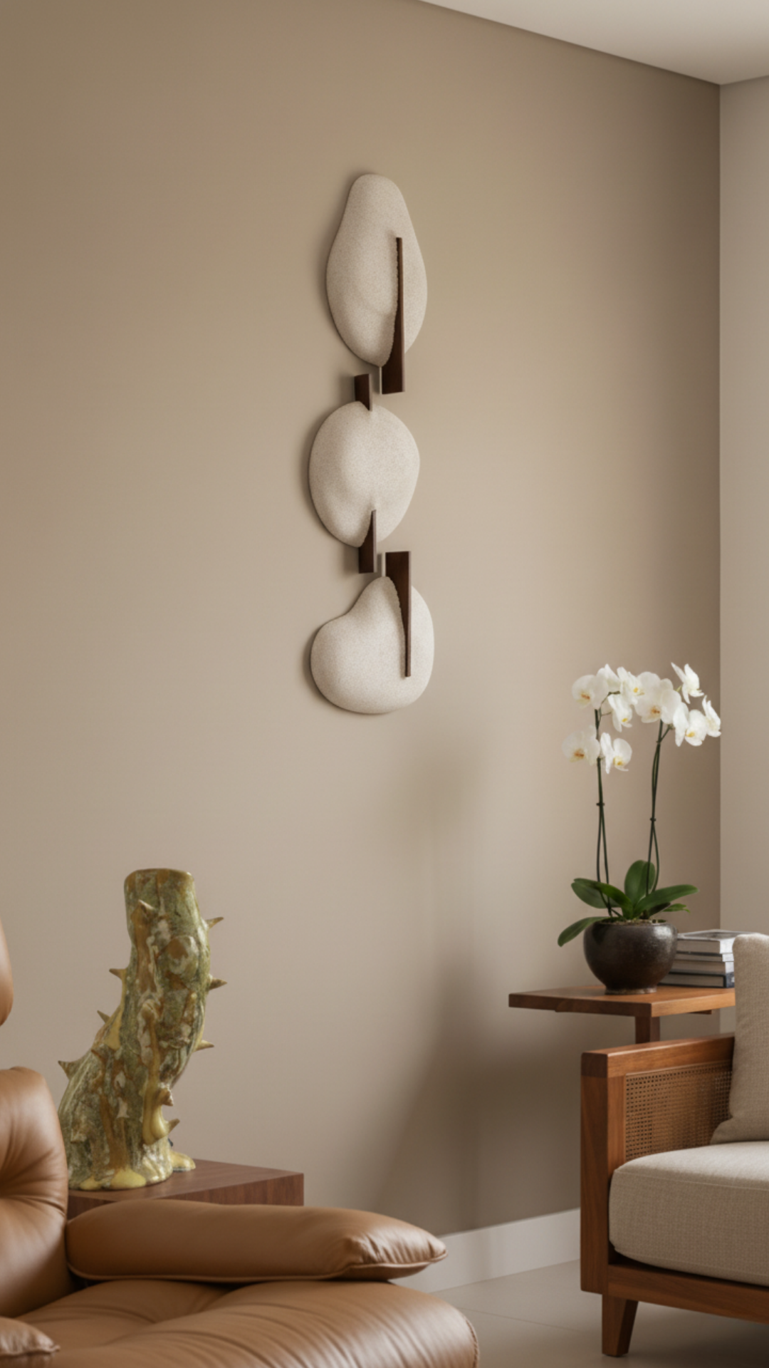 Escultura de parede Vestígio