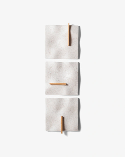Conjunto de esculturas de parede Deriva