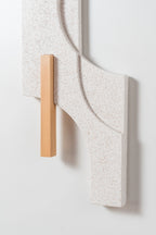 Escultura de parede Reticências
