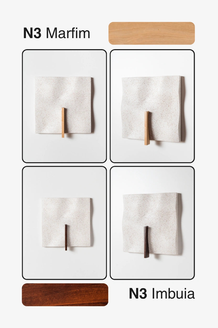 Escultura de parede Deriva N3