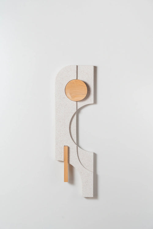 Escultura de parede Reticências