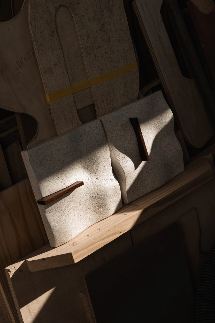 Conjunto de esculturas de parede Deriva