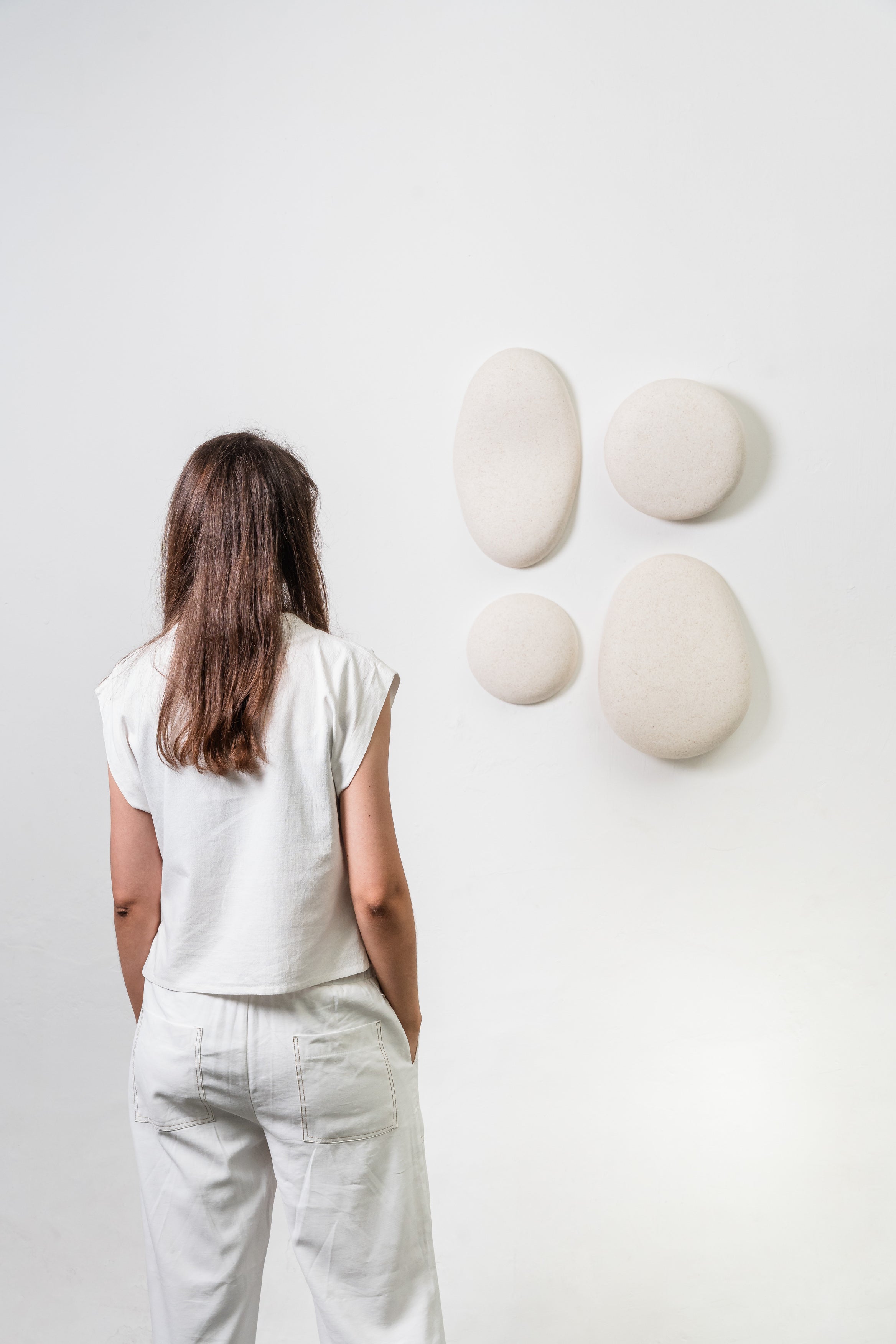 Escultura de parede Repouso