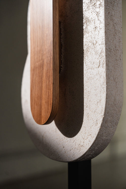 Escultura de parede e centro de mesa Verso