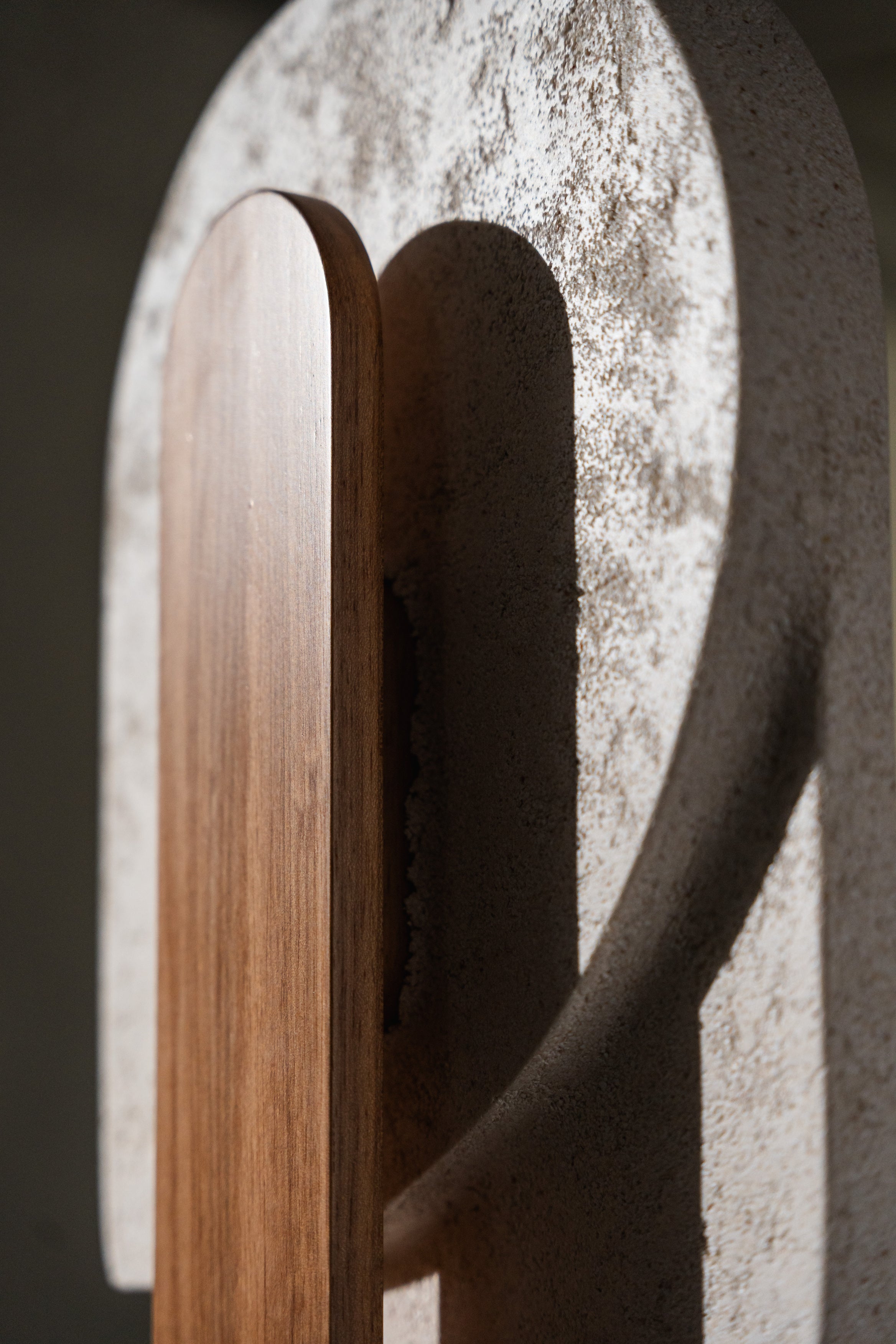 Escultura de parede e centro de mesa Verso