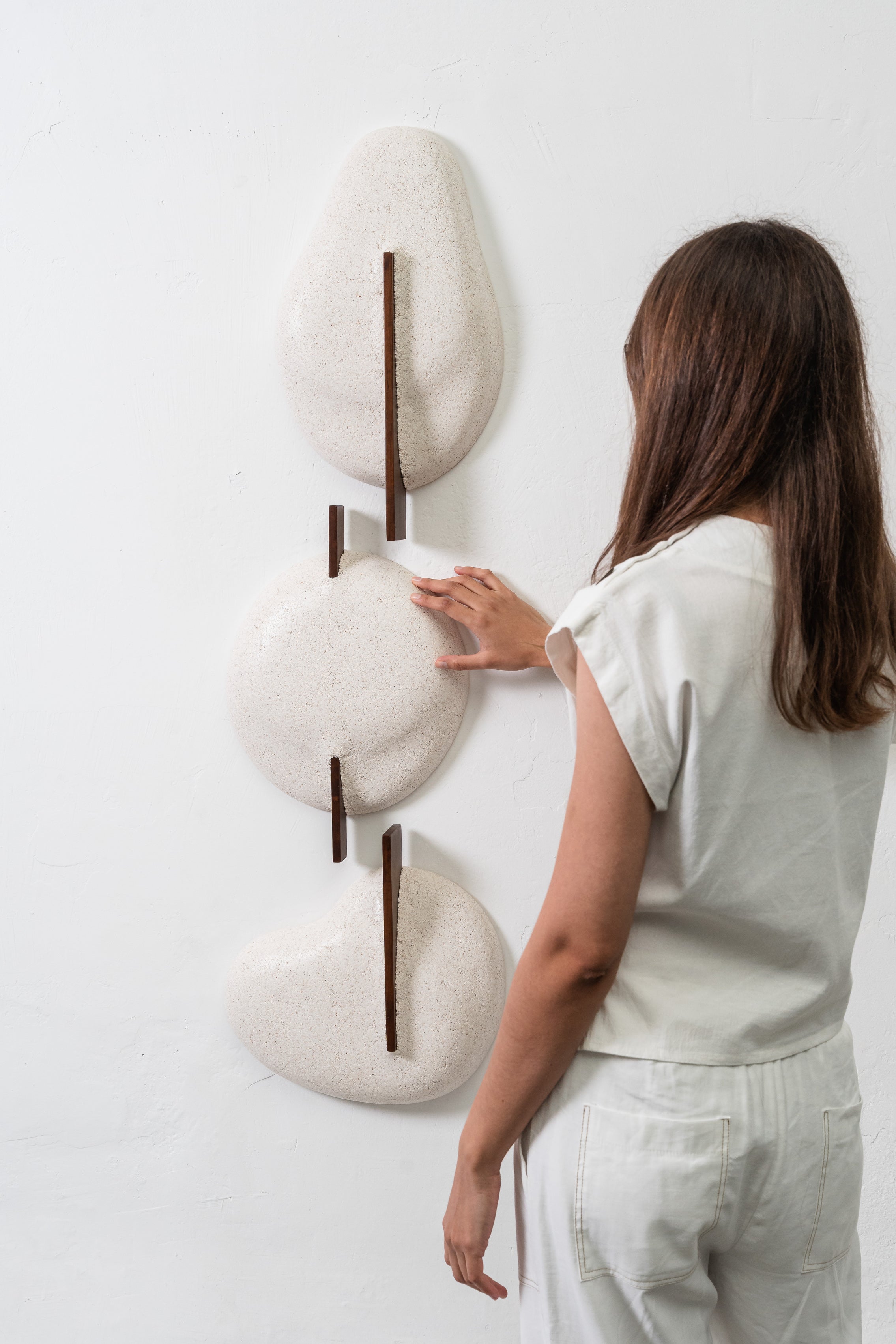 Escultura de parede Vestígio