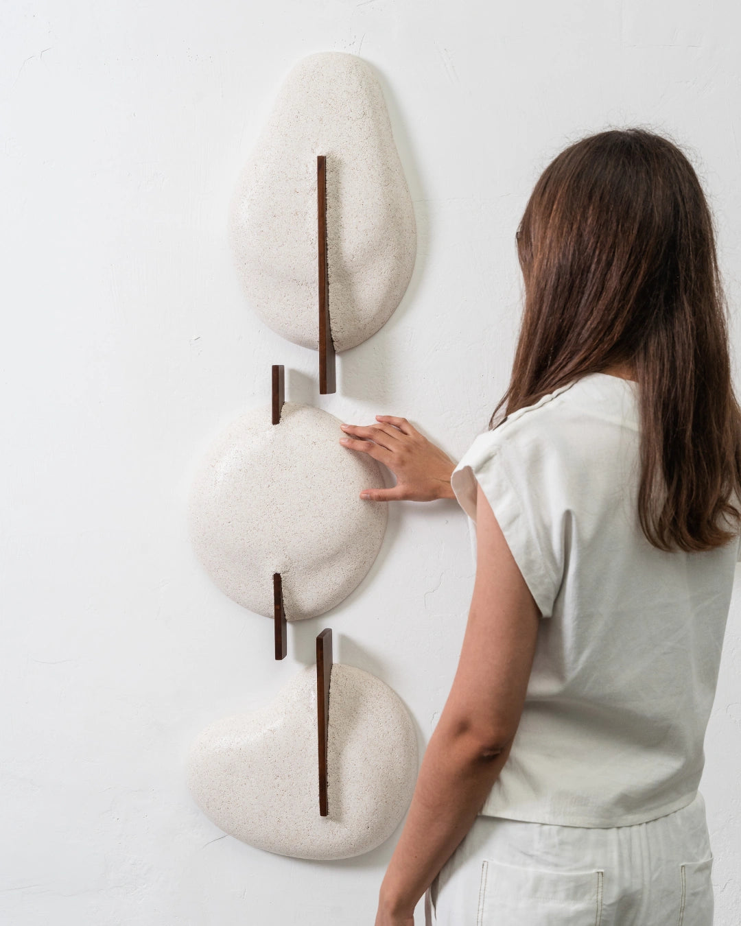 Escultura de parede Vestígio