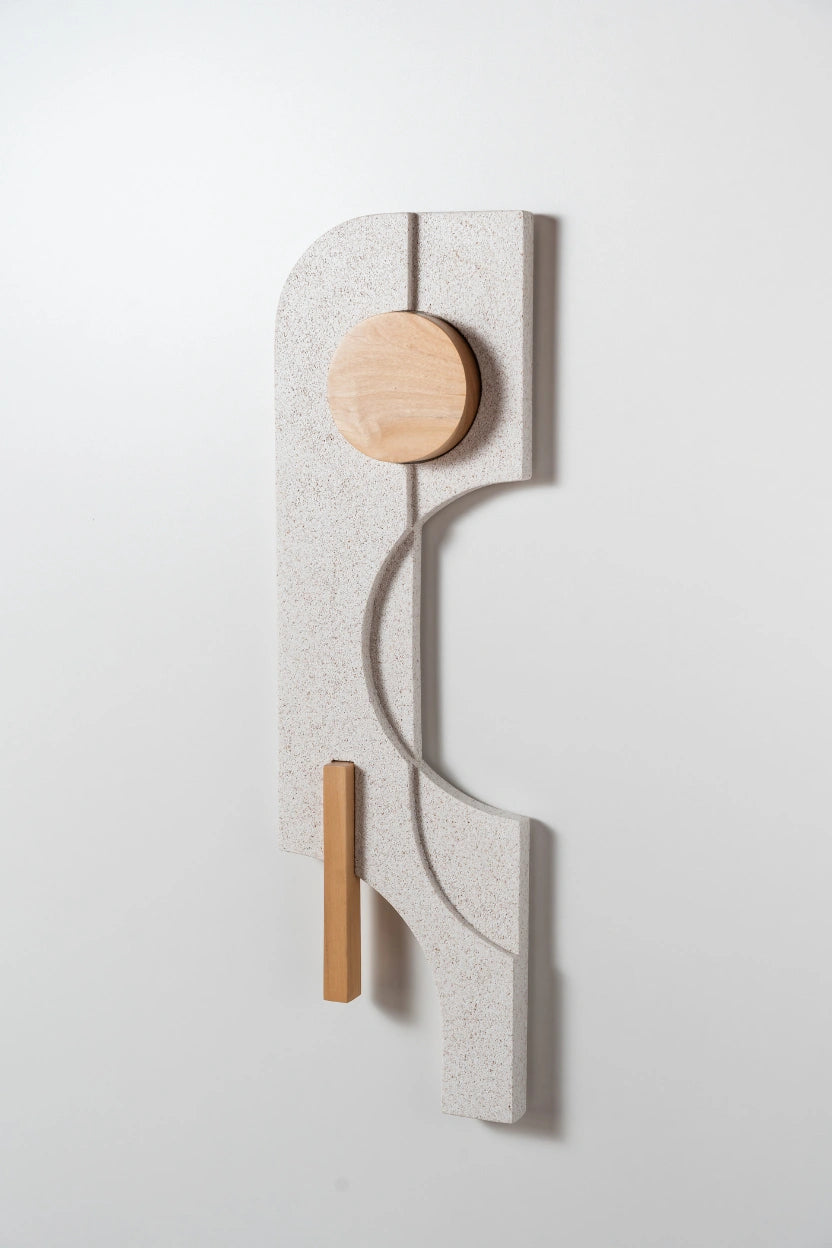 Escultura de parede Reticências
