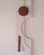 Escultura de parede Reticências